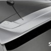 Roof Line Spoiler - Silky Silver