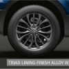 Triad Lining Finish Alloy Wheels
