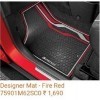 Designer Mats - Fire Red