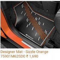 S-Presso Designer Mats - Sizzle Orange