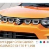 Front Upper Grille Garnish (All Colours Except Orange)