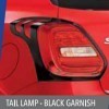 Tail Lamp Black Garnish