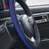 Steering Cover Premium Black/Blue