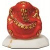 Divinity Frame - Ceramic Ganesh Ji (Red)