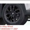 Black Alloy Wheel