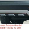 Rear Lower Bumper Garnish
