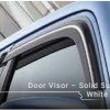 Door Visor Solid Superior White Insert