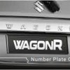 Number Plate Garnish