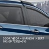 Door Visor - Garnish Insert