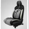Seat Cover - Ivory And Black