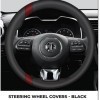Steering Wheel Cover - Black