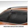 Weather Deflector Chrome