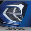 Bumper Corner Protector - Chrome