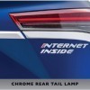 Chrome Rear Tail Lamp