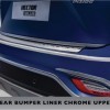 Rear Bumper Liner Chrome Upper