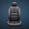 Seat Cover Design IV (Black and Red)