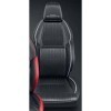 Black and Silver Elegant Seat Cover (W O Armrest)