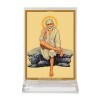 Car Frame Acrylic - Sai Baba