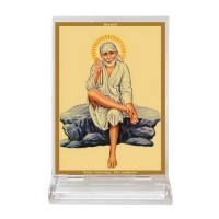 Car Frame Acrylic - Sai Baba