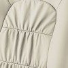 Seat Cover Art Leather Beige Gathering