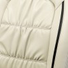 Seat Cover Art Leather Greige Beige Lining