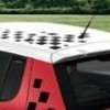 Decorative Fabia Chequered Roof foil Dark
