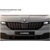 Decorative Front Grille Frame - Black
