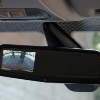 Camera Display On Rearview View Mirror