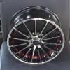 16 inch Bolt 158 Black Glossy and Polished Metal