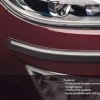 Front and Rear Bumper Protector Chrome - Dazzling Protection