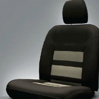 Etios Liva Seat Cover Artificial Leather Black Quick Silver