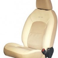 Etios Liva Seat Cover Artificial Leather Greige