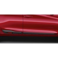 Yaris Side Moulding With Sporty Red Accent
