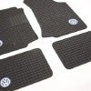Rubber floor mats