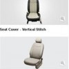 Seat Cover Beige - Split Type