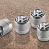 Valve caps with VW logo