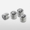 Valve Caps With Volkswagen Logo