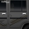 Bolero door handle chrome cover