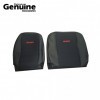 Supro black grey fabric seat cover