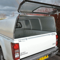 Isuzu D Max Space Cab Arched Deck Agrican Canopy