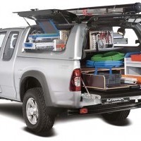 Isuzu D Max Space Cab Arched Deck Tools Delivery