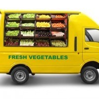 Tata Ace Vegetable Van