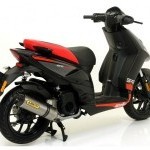 Aprilia Sr 125 Rear View