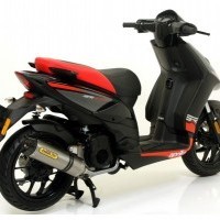 Aprilia Sr 125 Rear View