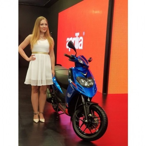 Aprilia Storm 125cc Blue Color Front View