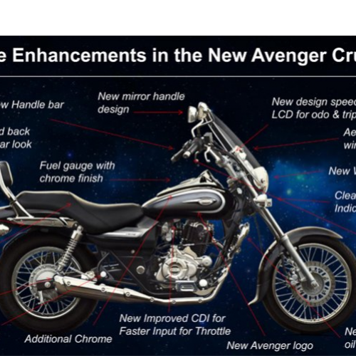 Bajaj Avenger Cruise 220 New Additions