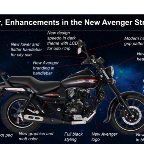 Bajaj Avenger Street 220 New Additions