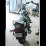 Bajaj Avenger Street Spy Picture Rear View