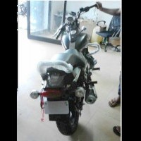 Bajaj Avenger Street Spy Picture Rear View
