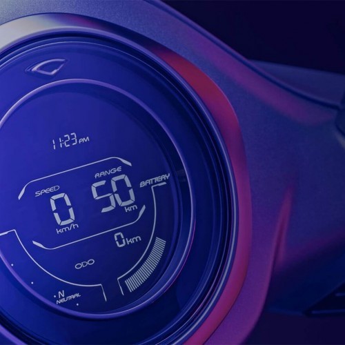 Bajaj Chetak Satin Chrome Bezel